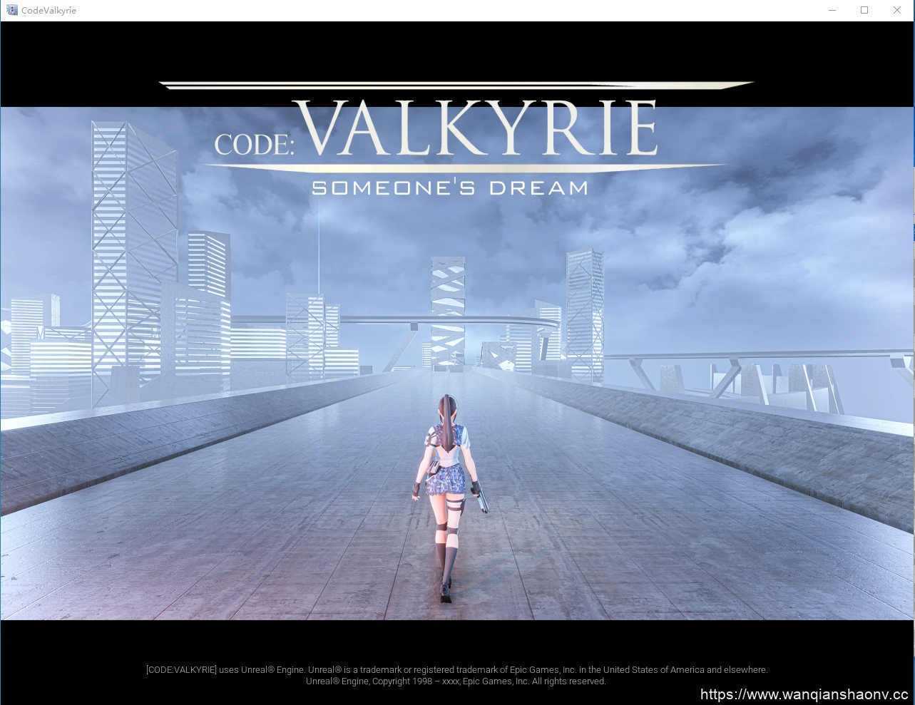 图片[1]-造梦少女游戏【大型FPS/3D/全动态】[虚幻4] 代号：女武神（CODE:VALKYRIE）！DL完整正式版+存档【2.4G】 - 造梦少女游戏网-造梦少女游戏造梦少女游戏网