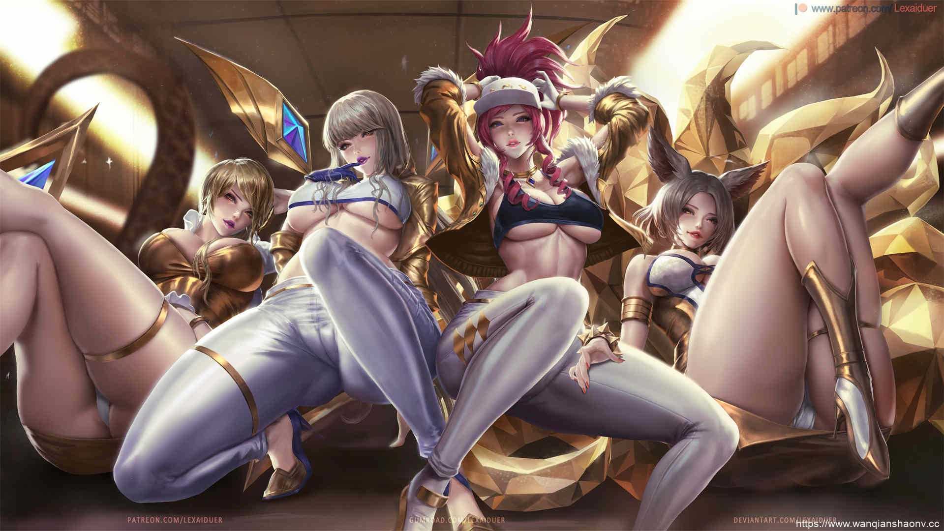 【静态/CG/同人】Lexaiduer同人画师作品 英雄联盟火影海贼死神等【1.4G】-造梦少女游戏造梦少女游戏网