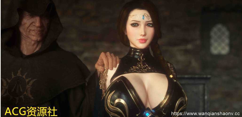 【3D/建模/CG】jared999d大佬作品 Fallen Lady1-4 全彩3D【800M】-造梦少女游戏造梦少女游戏网