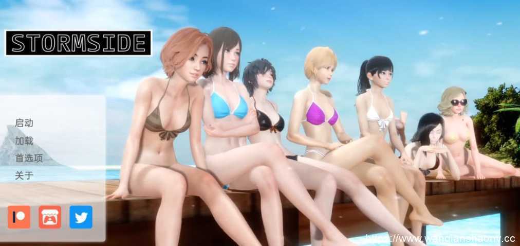 【亚洲风SLG/中文/动态】风暴边 Stormside V0.21.01 汉化版【PC+安卓/3.8G】-造梦少女游戏造梦少女游戏网