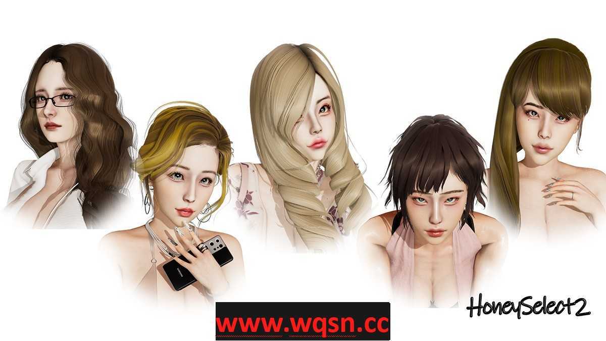 Honey Select 2 V20汉化豪华版正式更新 送124G商业人物卡 支持VR巨幕模式-造梦少女游戏造梦少女游戏网