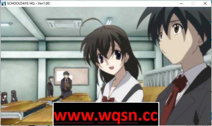 图片[2]-造梦少女游戏【神仙ADV/汉化/全动态】日在校园：SCHOOL DAYS HQ精翻汉化步兵版+全回想【全CV/11G】 - 造梦少女游戏网-造梦少女游戏造梦少女游戏网