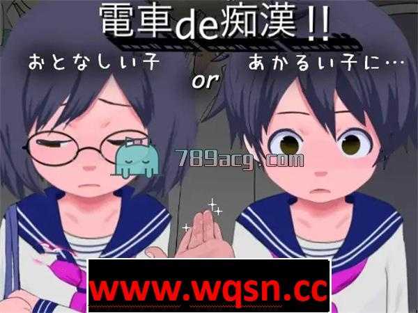 【互动SLG/动态】痴汉电车！开朗的女孩和温顺的女孩 DL正式版【新作/100M】-造梦少女游戏造梦少女游戏网