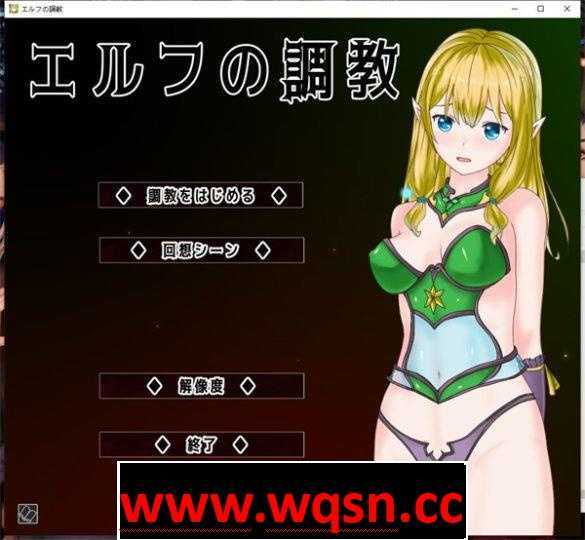 【触摸互动SLG/全动态】精灵教育计划~エルフの调教 DL完整正式版【2G/全CV】-造梦少女游戏造梦少女游戏网