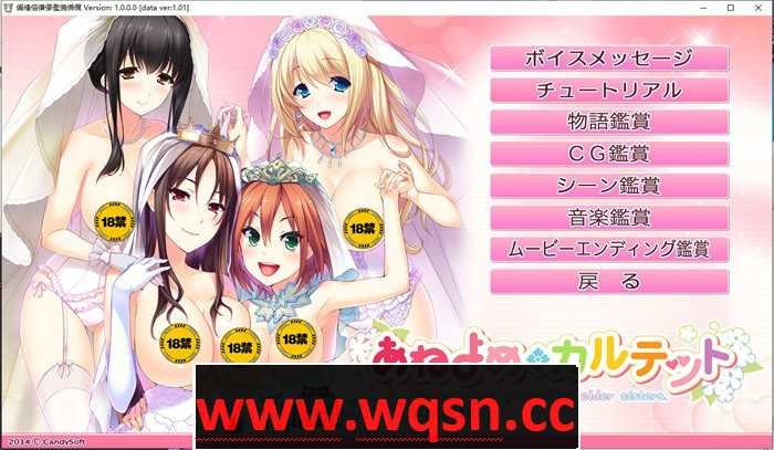 【纯爱GAL/汉化】姐嫁四重奏：Ane Yome Quartet AI最新汉化版+存档【新汉化/CV/4.5G】-造梦少女游戏造梦少女游戏网