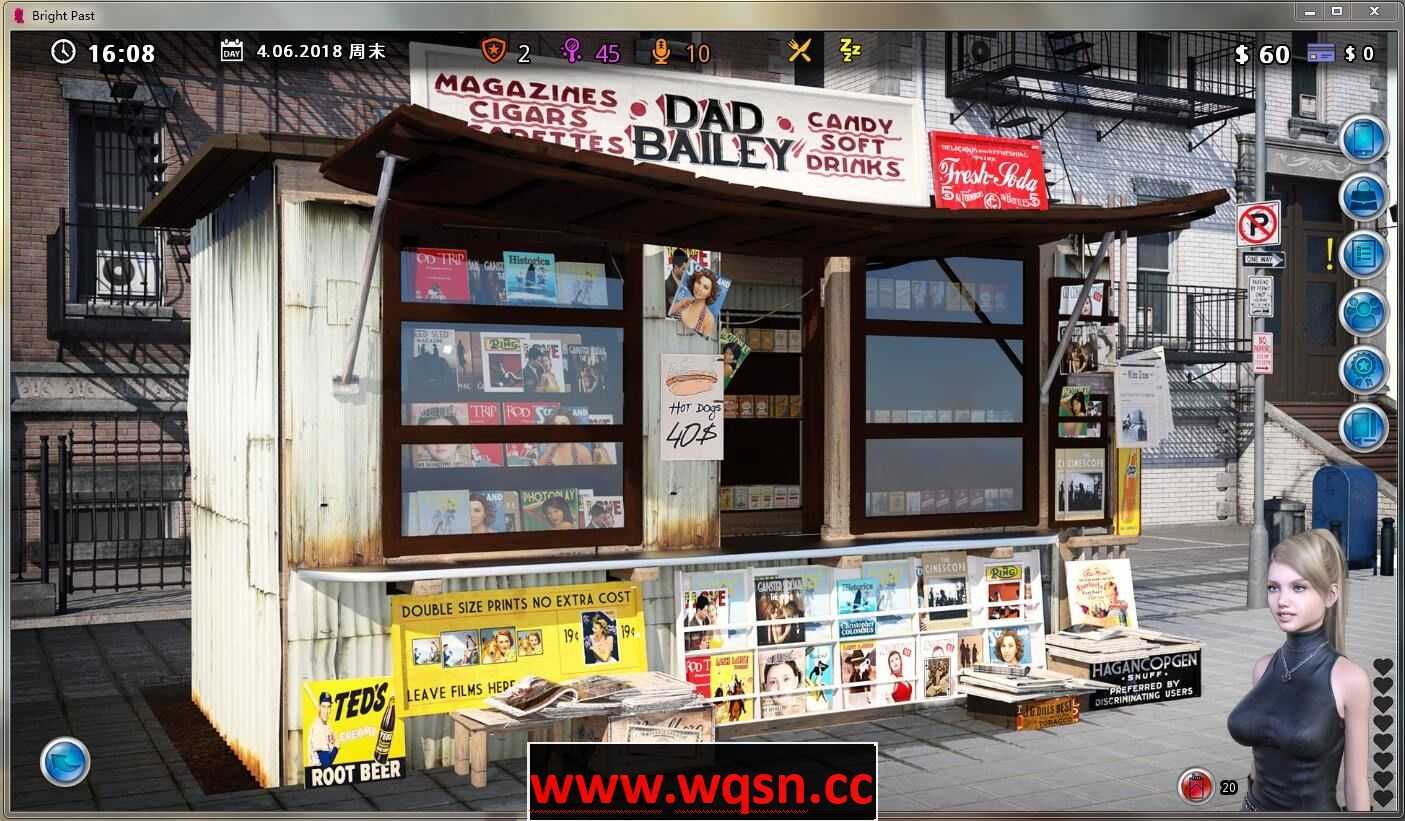 图片[3]-造梦少女游戏[欧美SLG/汉化] 光明过去 激情燃烧的岁月 Bright Past v0.99.2.5 汉化版 [PC+安卓7.1G] - 造梦少女游戏网-造梦少女游戏造梦少女游戏网