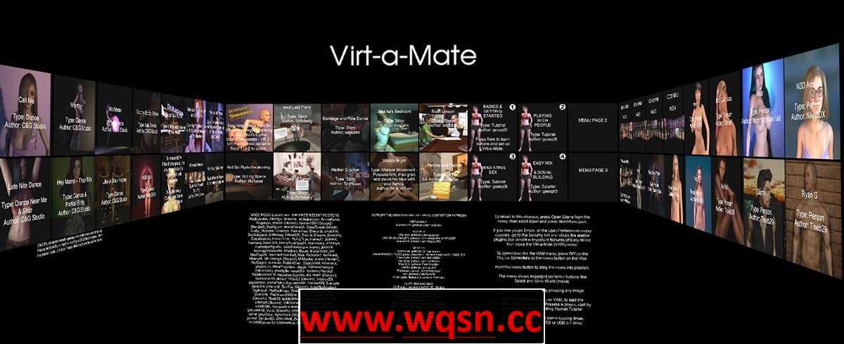 图片[1]-造梦少女游戏【强烈推荐】VAM 新2024年6月5A级整合亚洲美模大放送！本体30G其他MOD【百度云/解压4T】 - 造梦少女游戏网-造梦少女游戏造梦少女游戏网