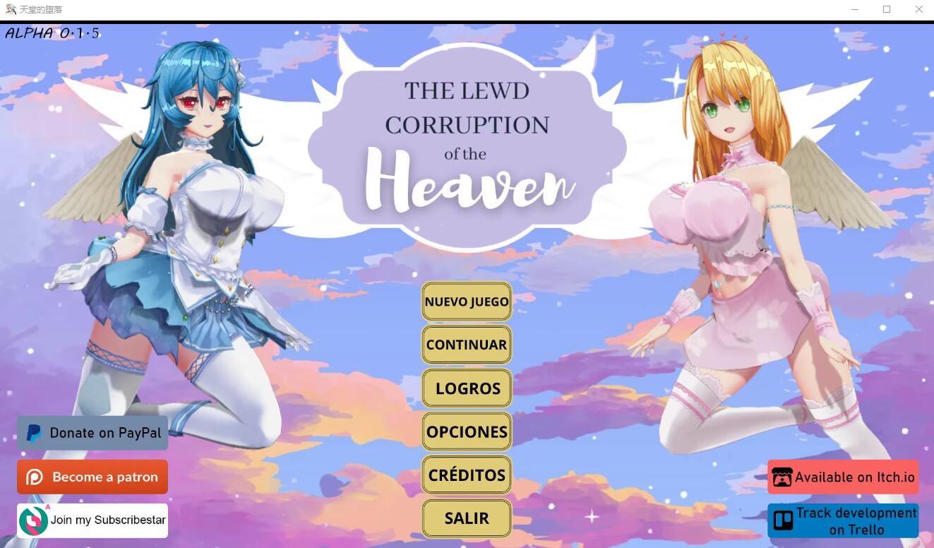 天堂的银荡腐败 The Lewd Corruption of the Heavenv0.2.1 PC+安卓-造梦少女游戏造梦少女游戏网