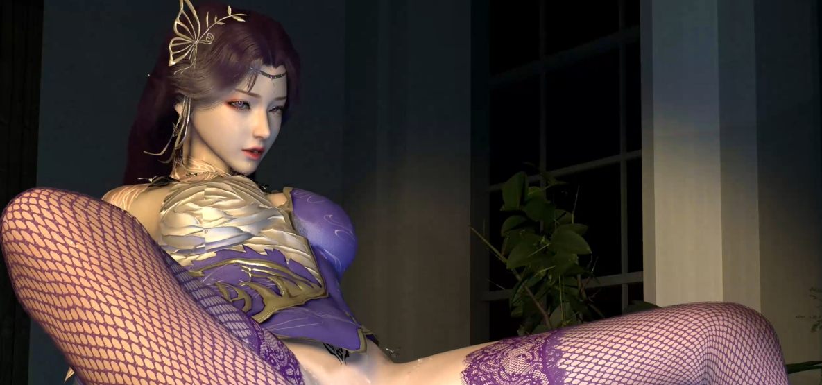 [3D同人/全动态/VAM][115313wang] 国漫女神骑乘合集 蕾丝网袜大长腿 [2.4G]-造梦少女游戏造梦少女游戏网