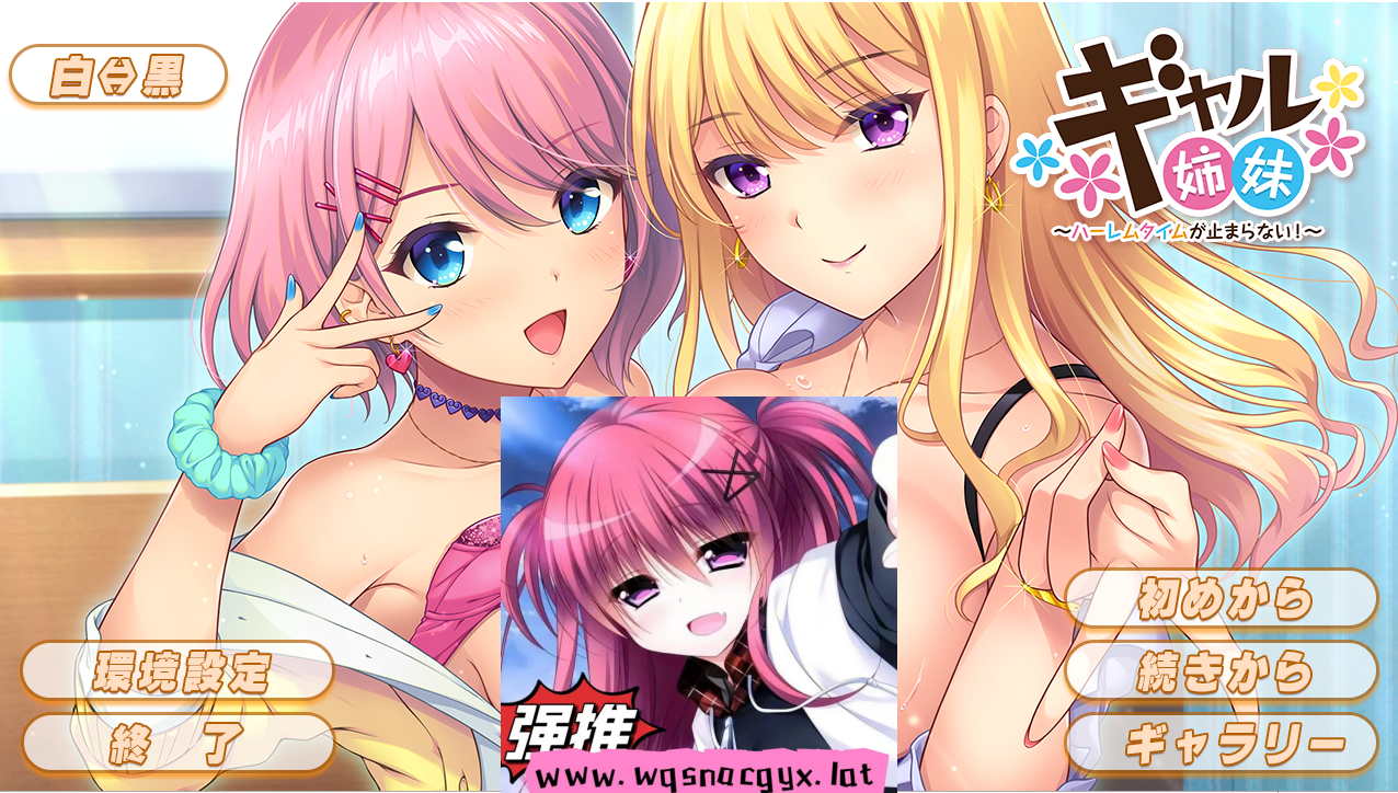 [ADV/汉化] 辣妹姐妹～后宫时间无法停止ギャル姉妹！AI汉化版 [多空/1.4G]-造梦少女游戏造梦少女游戏网