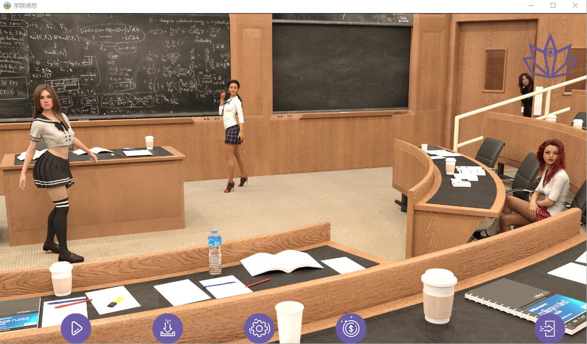 [欧美SLG/汉化] 学院诱惑 V0.95 PC+安卓精翻汉化版+全CG [多空/3.3G]-造梦少女游戏造梦少女游戏网