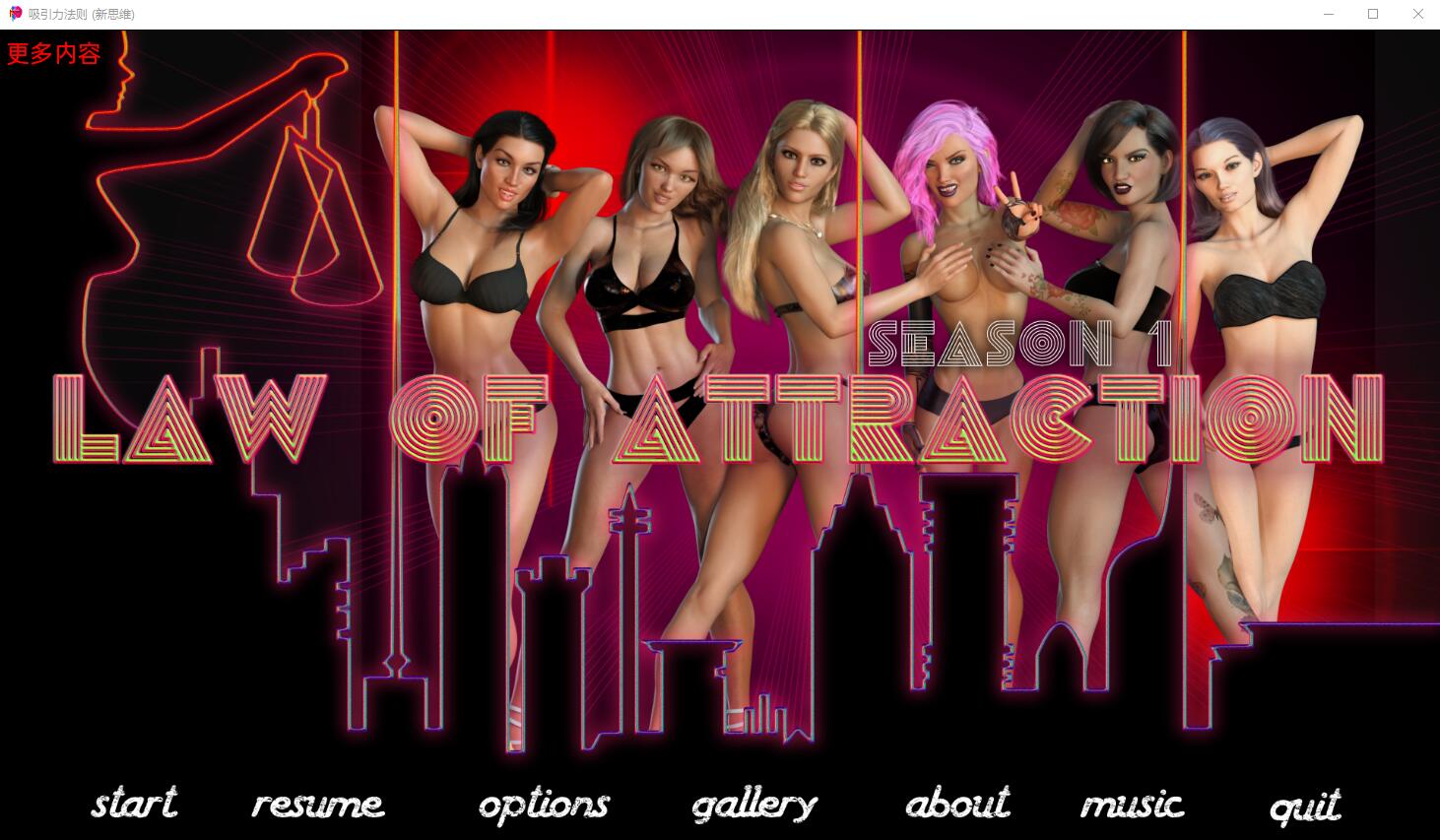 [欧美SLG/汉化/动态] 吸引力法则！S1-Ep.1-5 PC+安卓汉化版 [多空/3.3G]-造梦少女游戏造梦少女游戏网