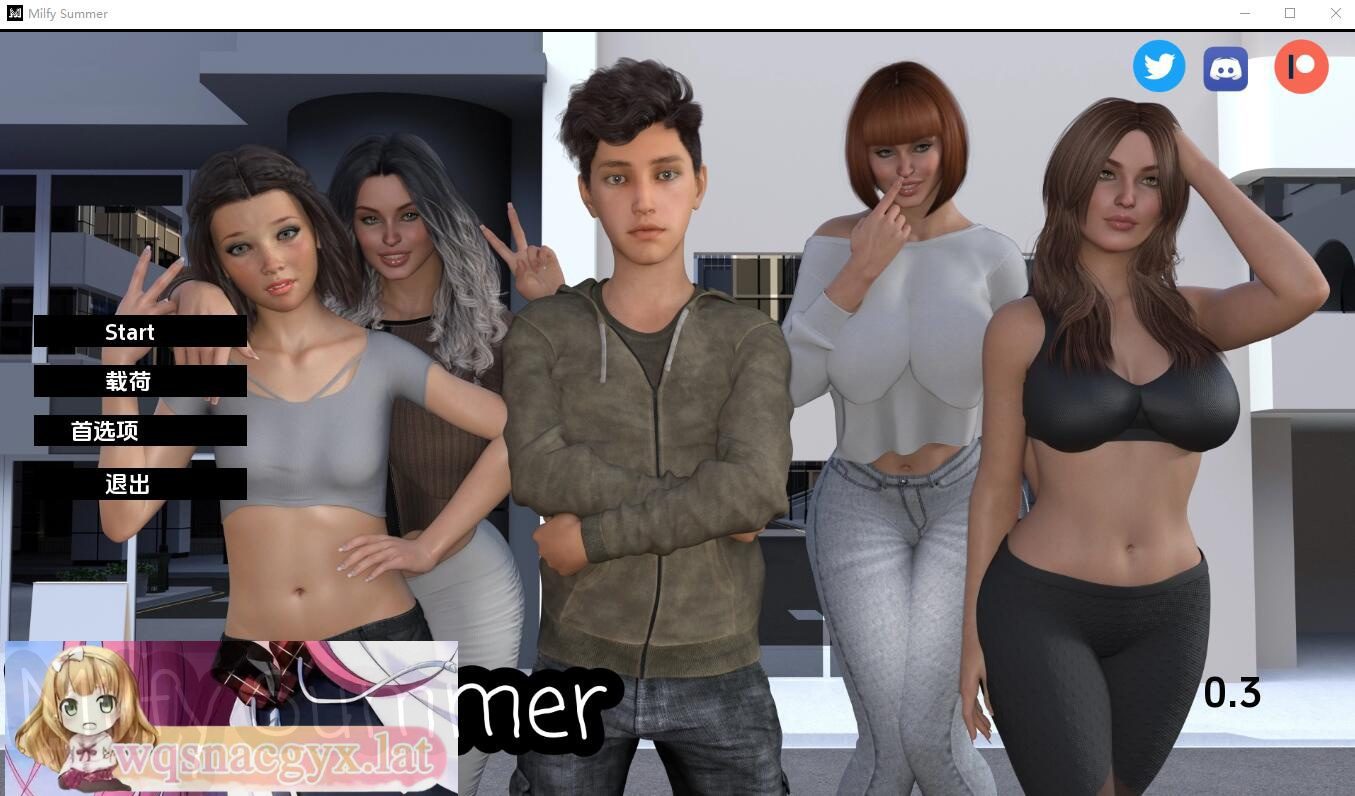 [欧美SLG/汉化] 奶香夏日 Milfy Summer v0.3 PC+安卓汉化版 [多空/3.9G]-造梦少女游戏造梦少女游戏网