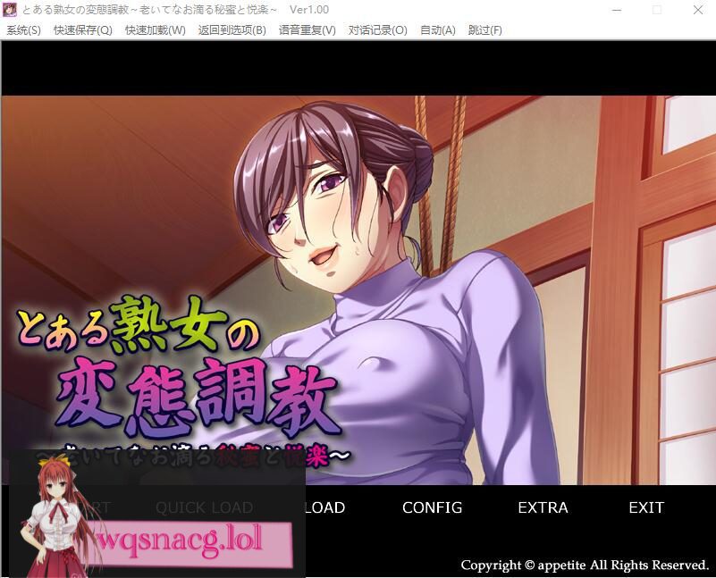 [ADV/汉化] 某淑女的BT教育~老而仍滴溢着的秘密和愉悦 AI汉化版★全CV 300M]-造梦少女游戏造梦少女游戏网