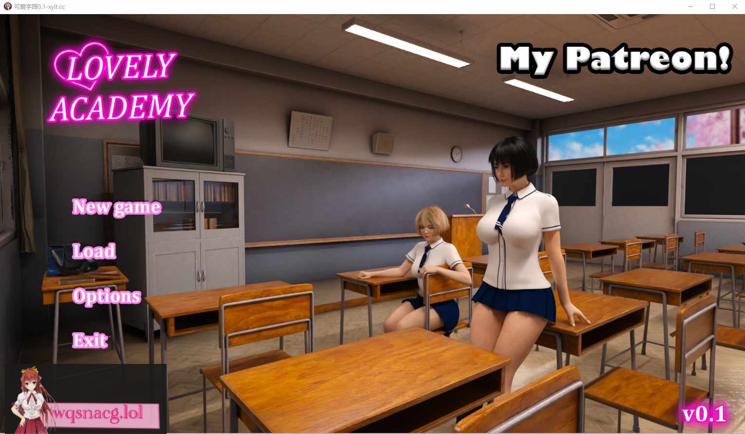 [SLG/中文] 可爱学院 Lovely Academy v0.1.9 PC+安卓汉化版 6.2G-造梦少女游戏造梦少女游戏网