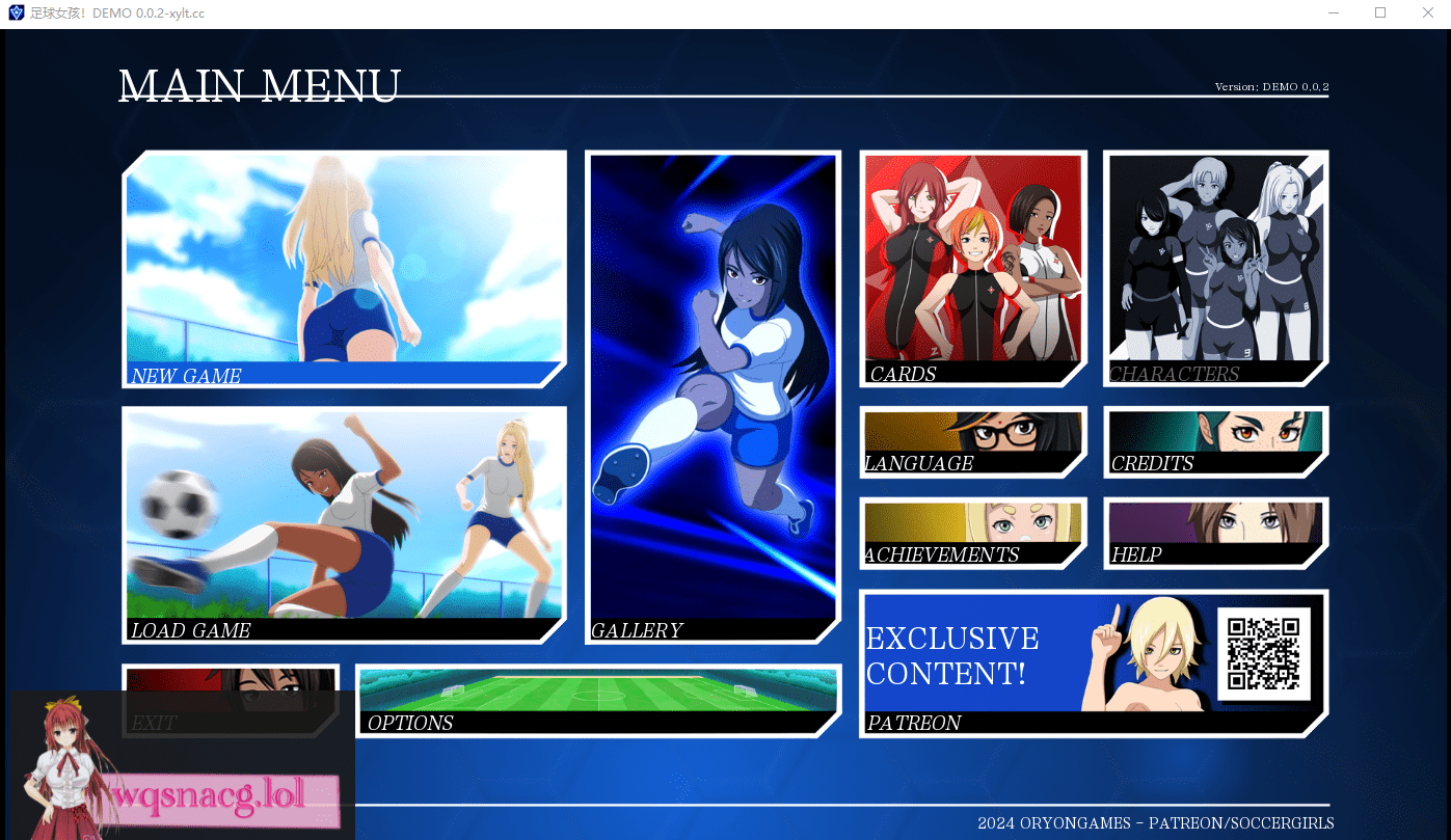 [SLG/汉化] 足球女孩 SoccerGirls! V0.02 PC+安卓AI汉化版 1.4G-造梦少女游戏造梦少女游戏网