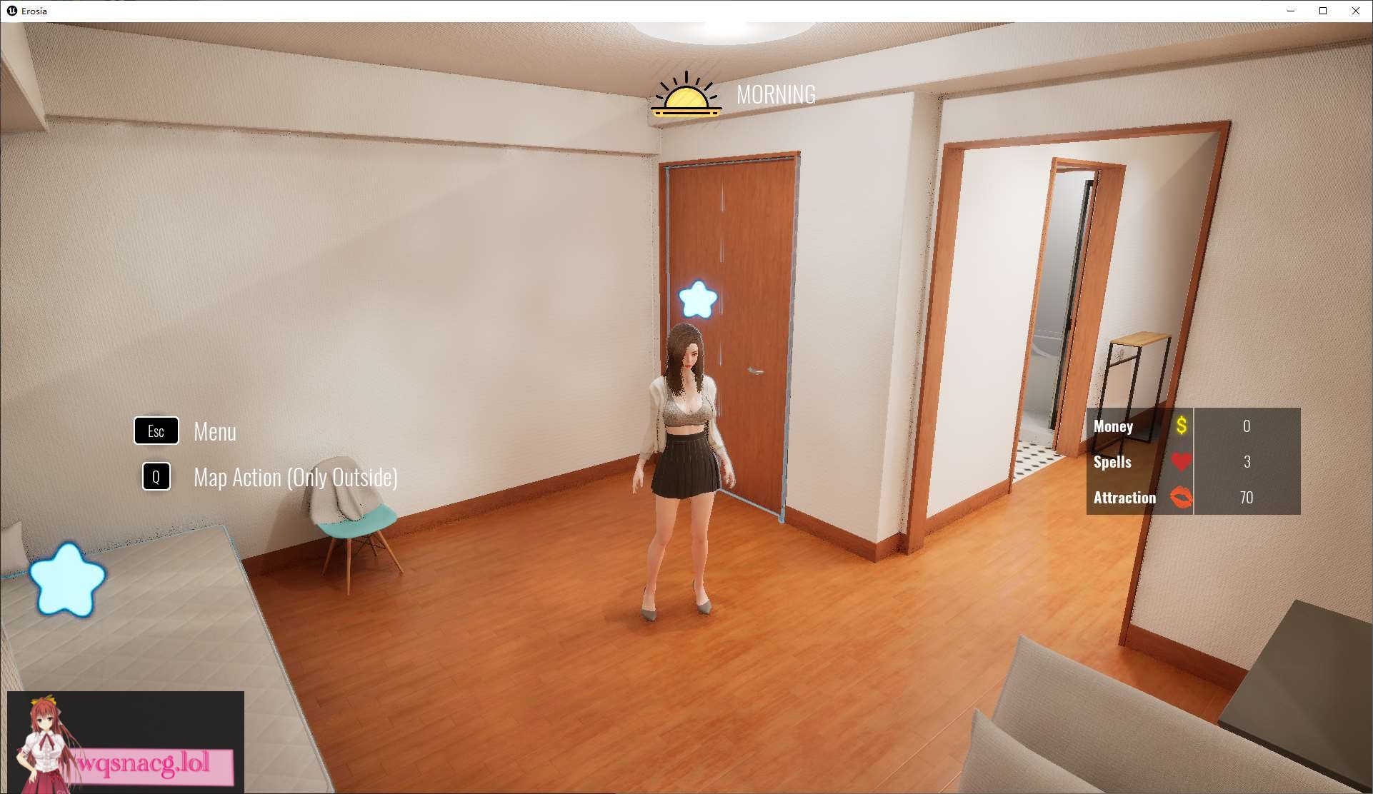 [2024年8月新作/亚洲SLG/动态超精美CG]Erosia v0.55 最新版 硬盘版3.5G - 造梦少女游戏网-造梦少女游戏造梦少女游戏网