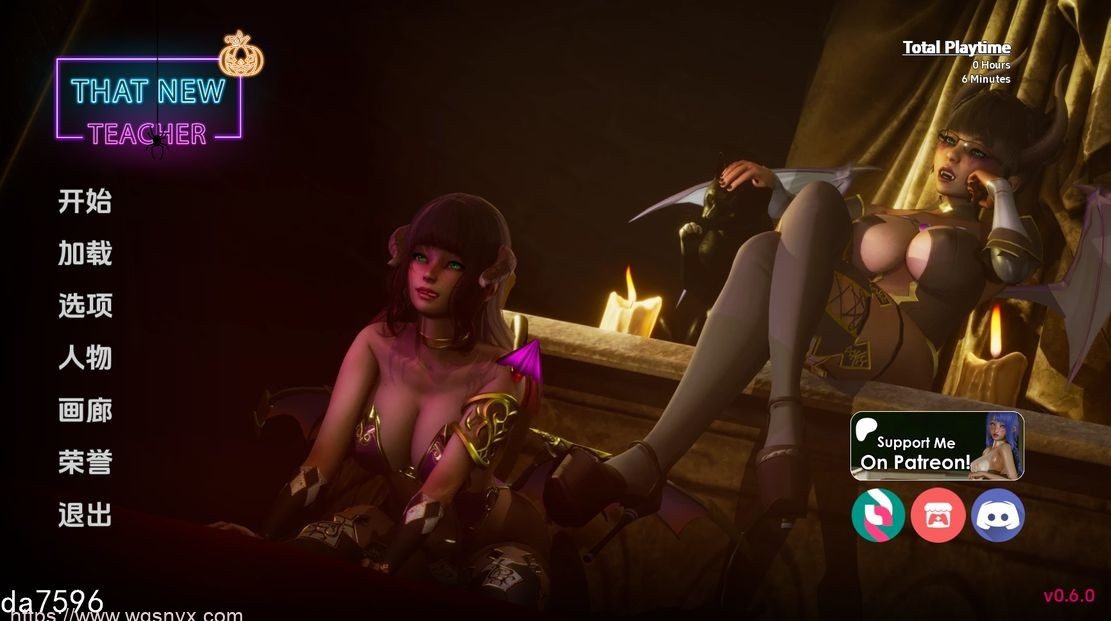 [亚洲风SLG/汉化] 那位新老师 That New Teacher v0.7.0 PC+安卓 官方中文4.5G-造梦少女游戏造梦少女游戏网