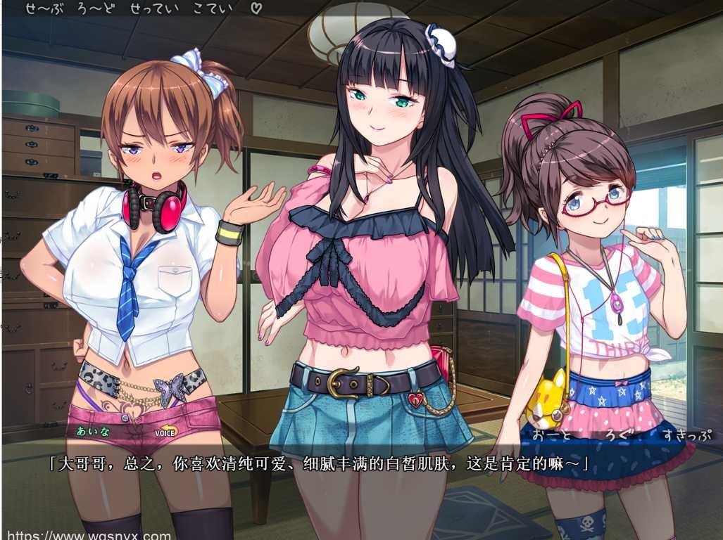 [拔作ADV/汉化] 和三名小恶魔的银汁夏日！ DSKBJCS☆-AI汉化版 800M-造梦少女游戏造梦少女游戏网