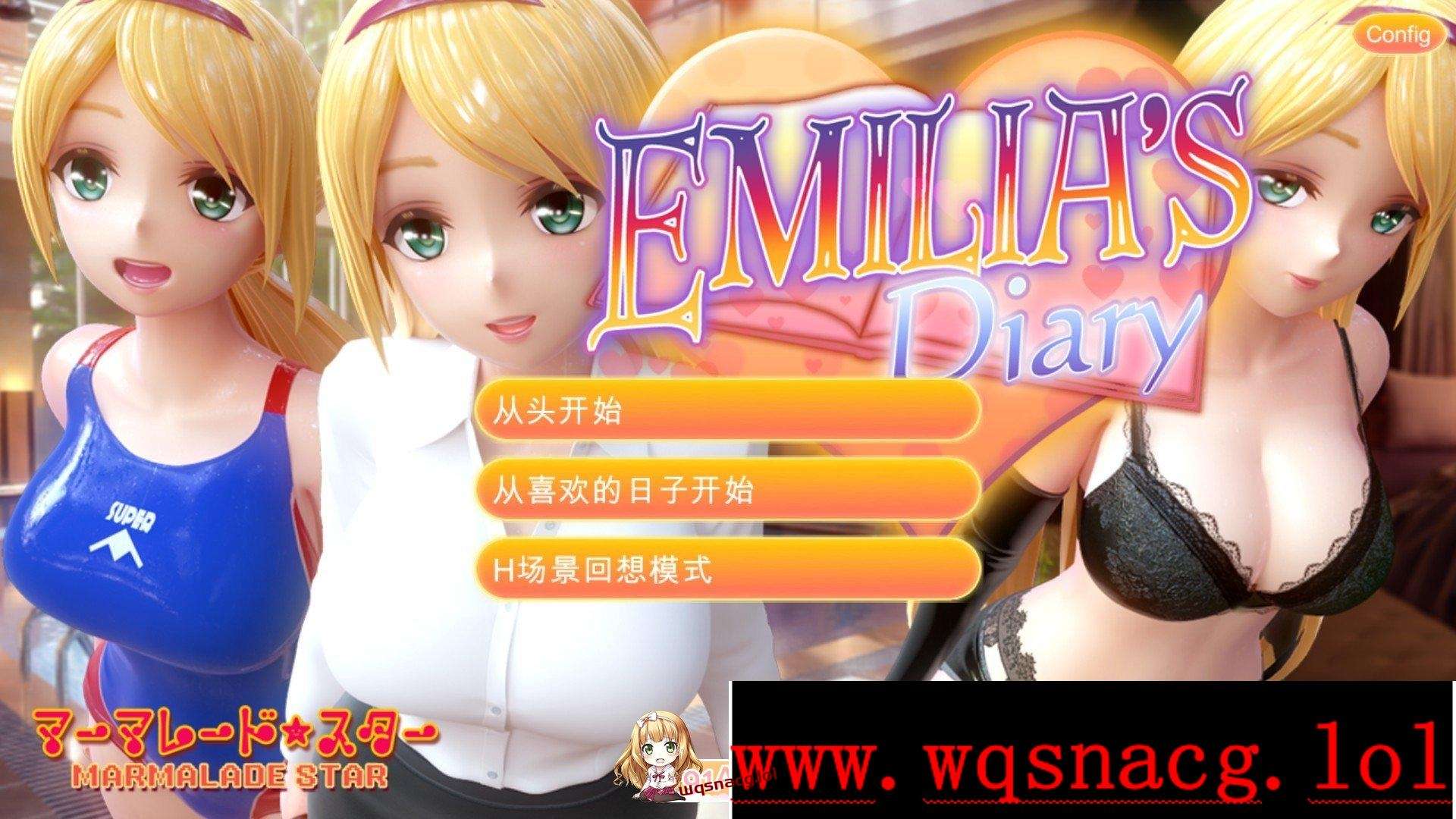 [3D同人/SLG]艾米莉娅的日记 Emilia's Diary官方中文-造梦少女游戏造梦少女游戏网