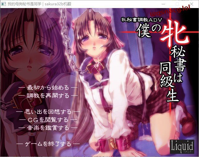 [ADV/汉化] 我的秘书是同学 僕の牝秘書は同級生 AI汉化步兵版+全CG存档-造梦少女游戏造梦少女游戏网