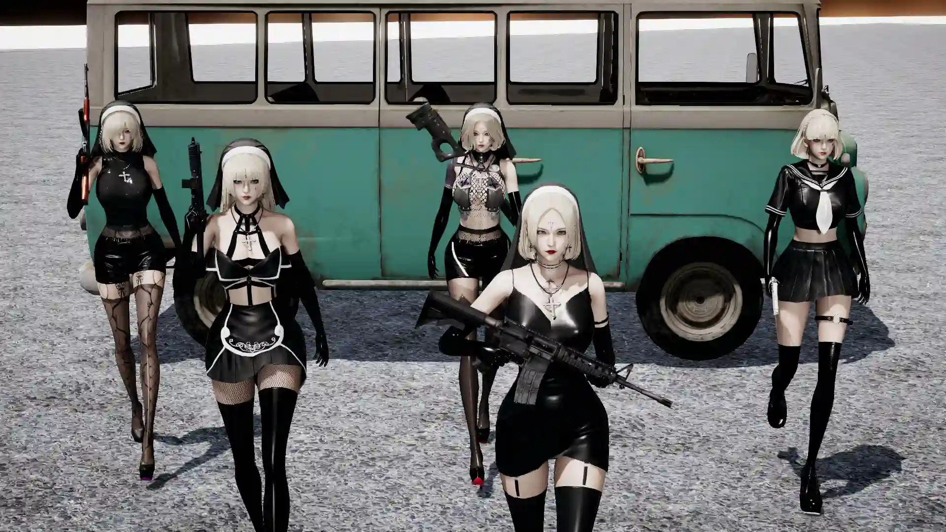 【3D全彩】修女杀手团的覆灭01-05 [590P+135M]-造梦少女游戏造梦少女游戏网