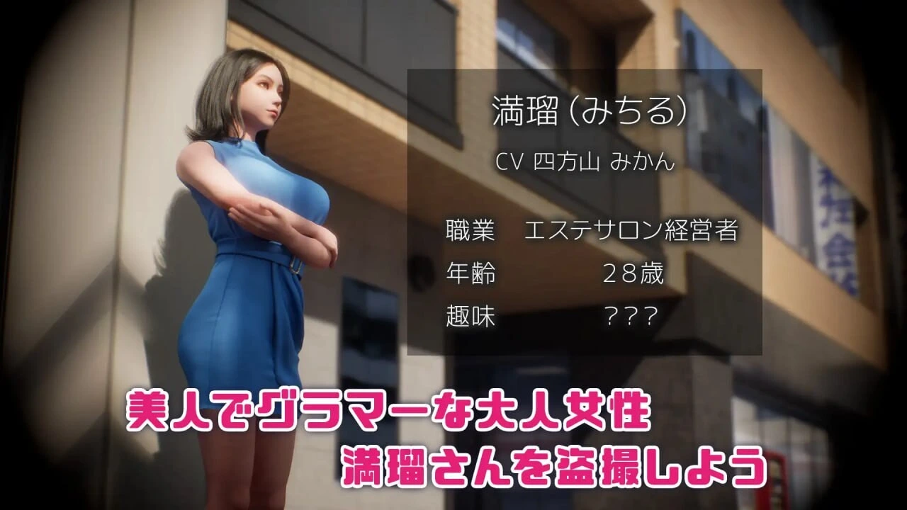 [3D互动] 盗撮代行 -秘密拍摄- 盗撮代行 -Taking pictures secretly-日文版 2.6G-造梦少女游戏造梦少女游戏网