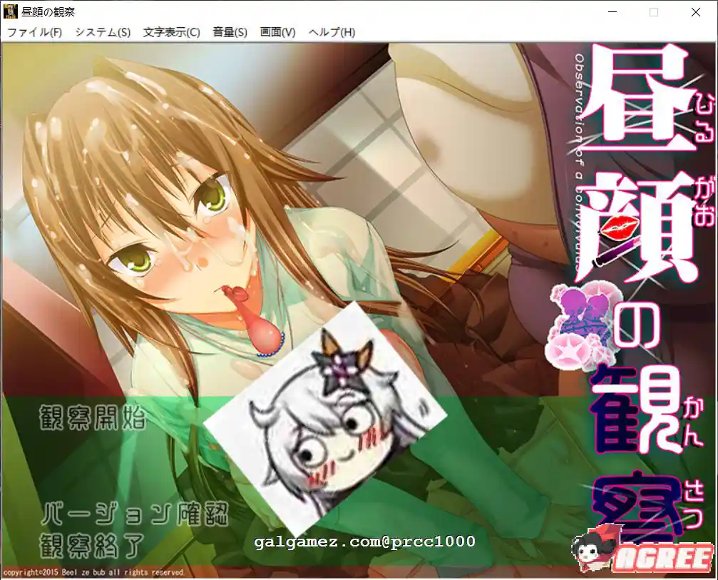 【绿帽SLG/汉化】昼顔の観察昼颜的观察者 ninyun个人汉化作弊版 付CG包-造梦少女游戏造梦少女游戏网