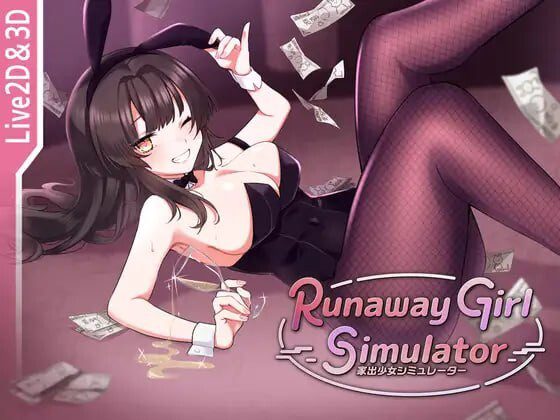 [3D互动SLG/动态/新作/PC] 逃亡少女模拟器 Runaway Girl Simulatorv1.0.3 DL官方中文-造梦少女游戏造梦少女游戏网