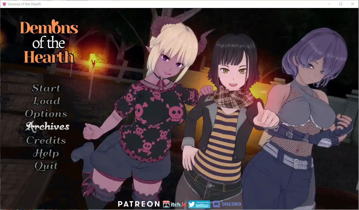 [SLG/中文] 炉膛恶魔 Demons of the Hearth v 0.9P3 PC+安卓汉化版-造梦少女游戏造梦少女游戏网