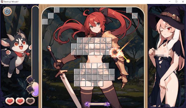 图片[4]-造梦少女游戏【休闲SLG】消灭！马赛克！ Ver1.1 Steam官方中文版[新作] - 造梦少女游戏网-造梦少女游戏造梦少女游戏网