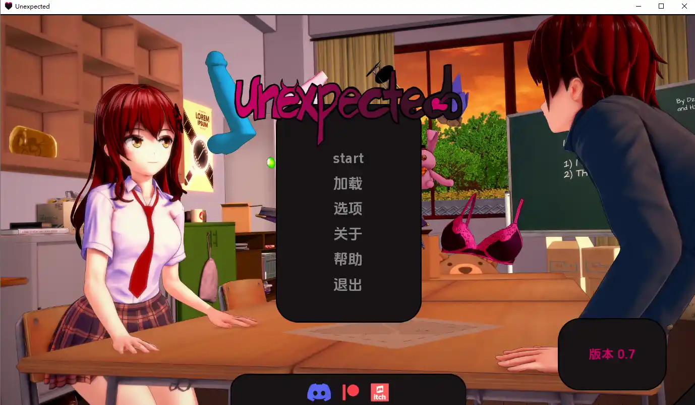 [SLG/汉化] 意外 意想不到 Unexpected Rebirth [v0.7] PC+安卓汉化版-造梦少女游戏造梦少女游戏网