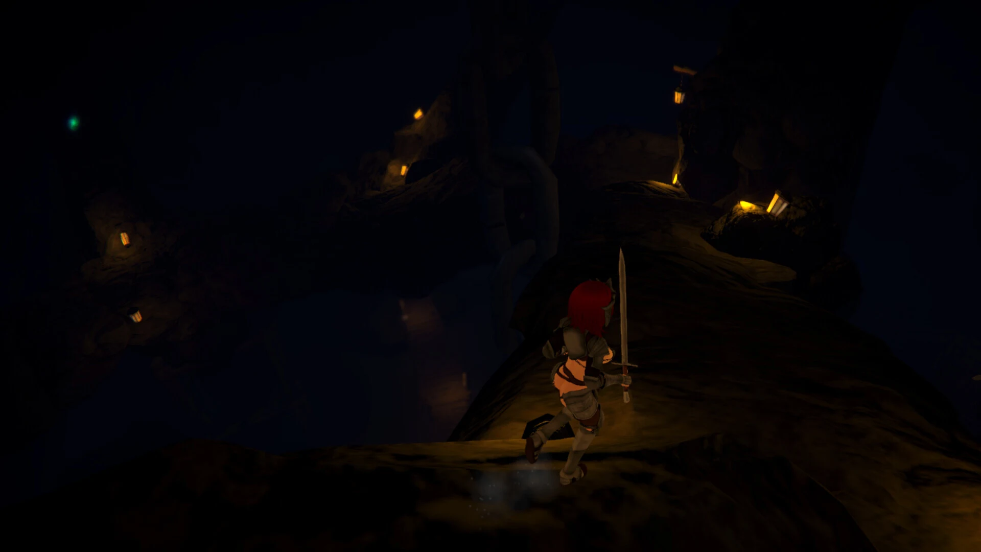 热带怪物女孩 角色互动 与探索画面