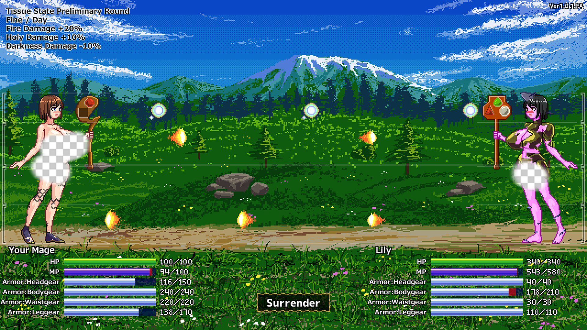 魔法果汁大战 -Magic Hentai Juice Battle- 官中像素模拟SLG-造梦少女游戏造梦少女游戏网