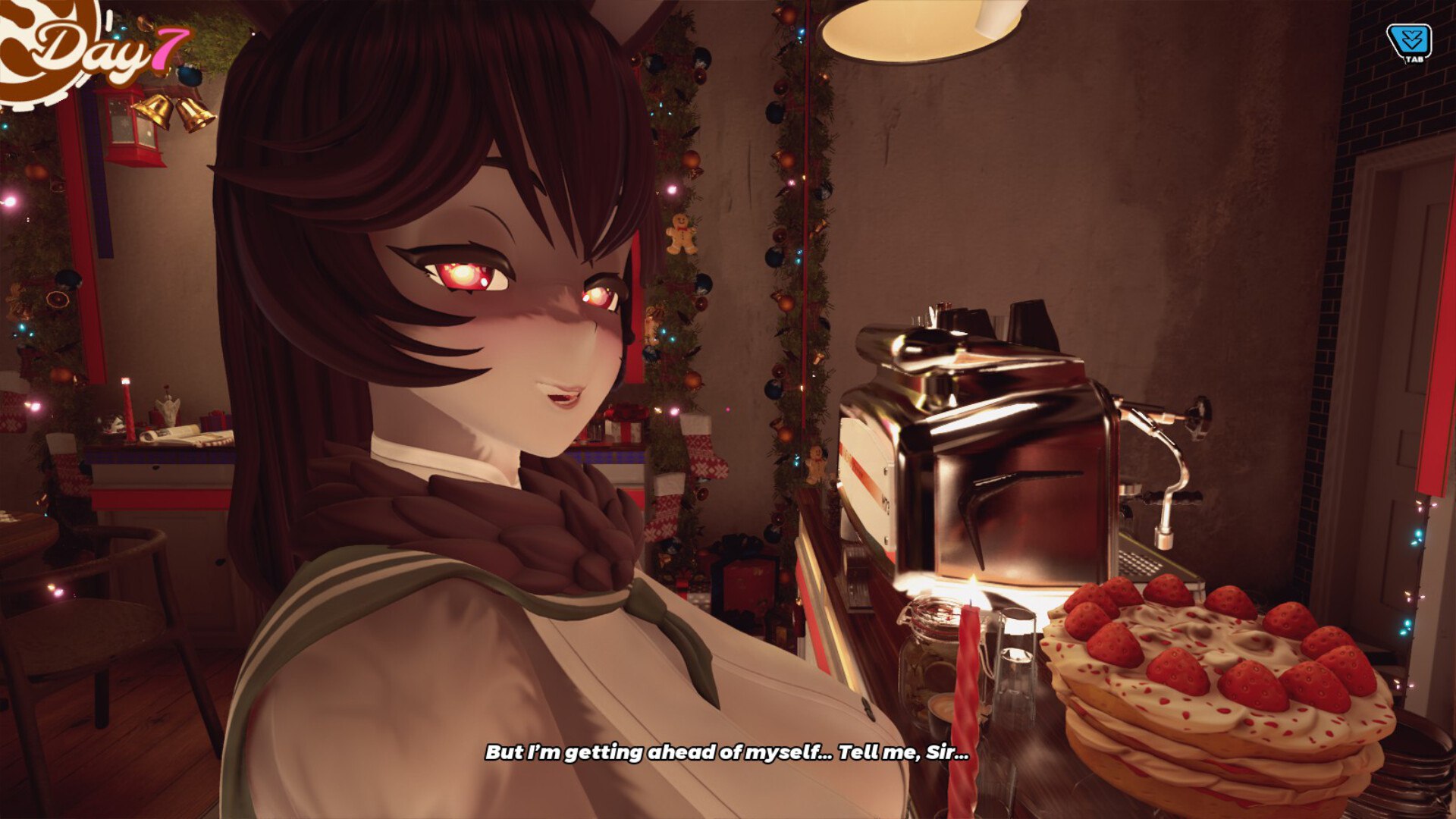 游戏角色互动场景