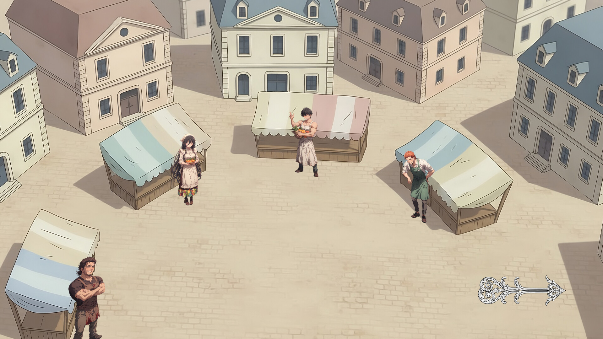 凯瑟琳与顾客互动场景