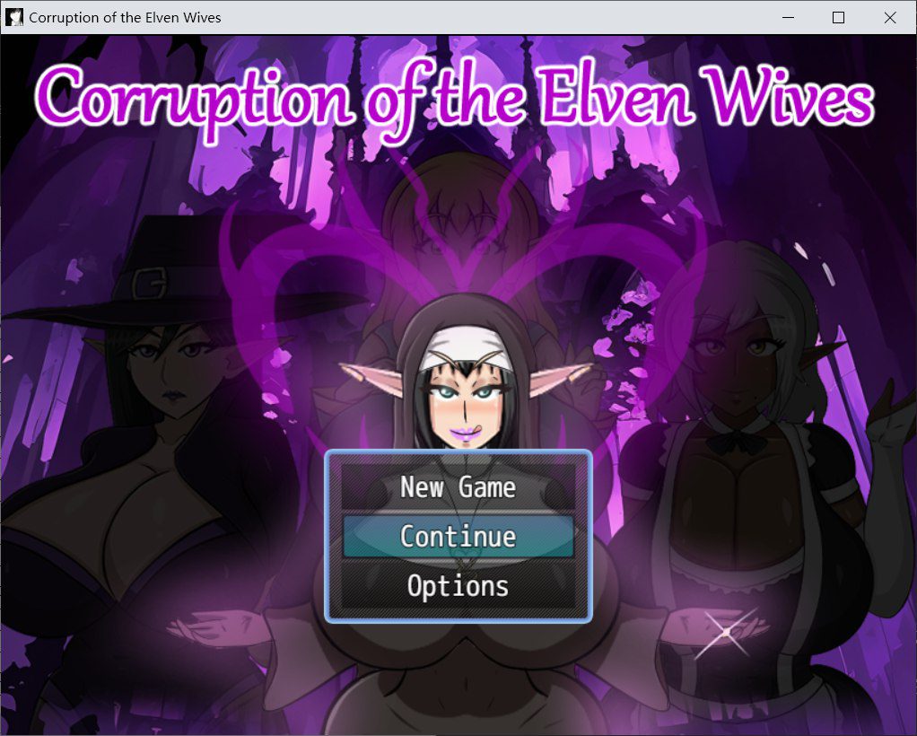 精灵妻子的恶堕 Corruption of the Elven Wives 游戏CG场景 精灵角色画面