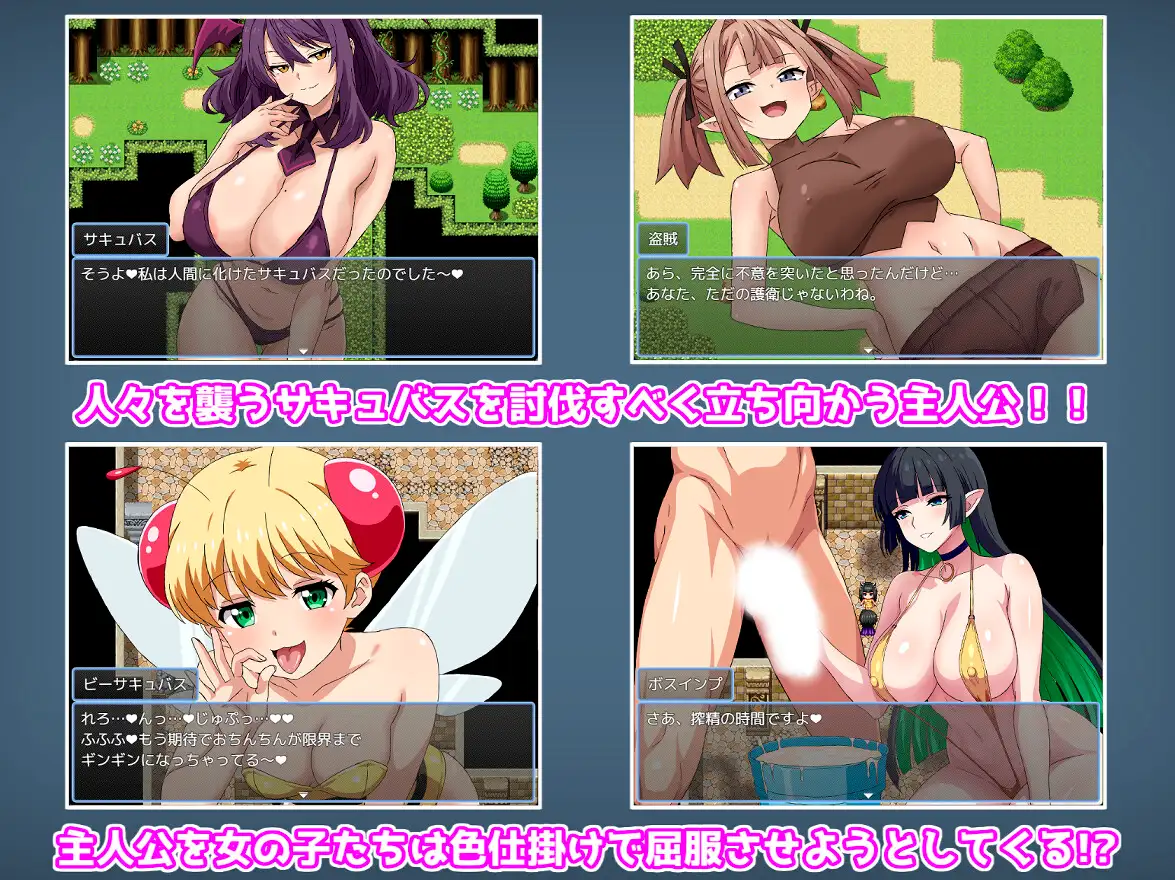 抖S勇者与魅魔的诱惑任务 游戏截图2