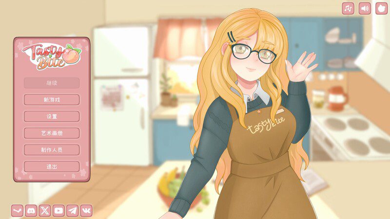 [官中/SLG]与美食少女恋爱吧Tasty Bite  steam官中版-造梦少女游戏造梦少女游戏网