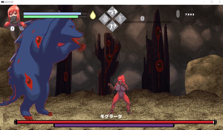 图片[3]-造梦少女游戏【日式ACT】闇狩紅狼 Ver1.10 AI汉化版 - 造梦少女游戏网-造梦少女游戏造梦少女游戏网